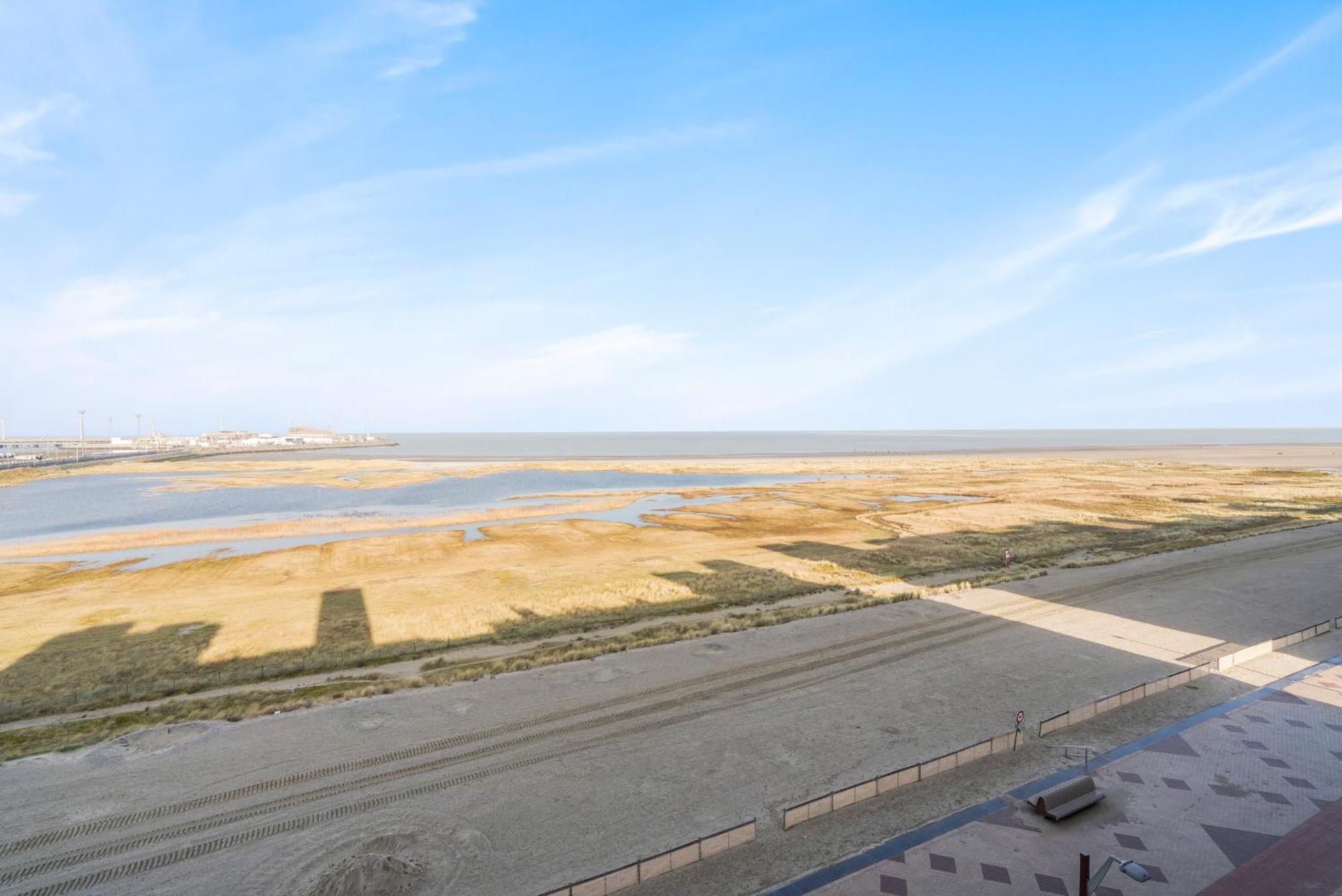 Ontspannen Aan Zee App Met Frontaal Zeezicht - 4P Knokke-Heist Bagian luar foto