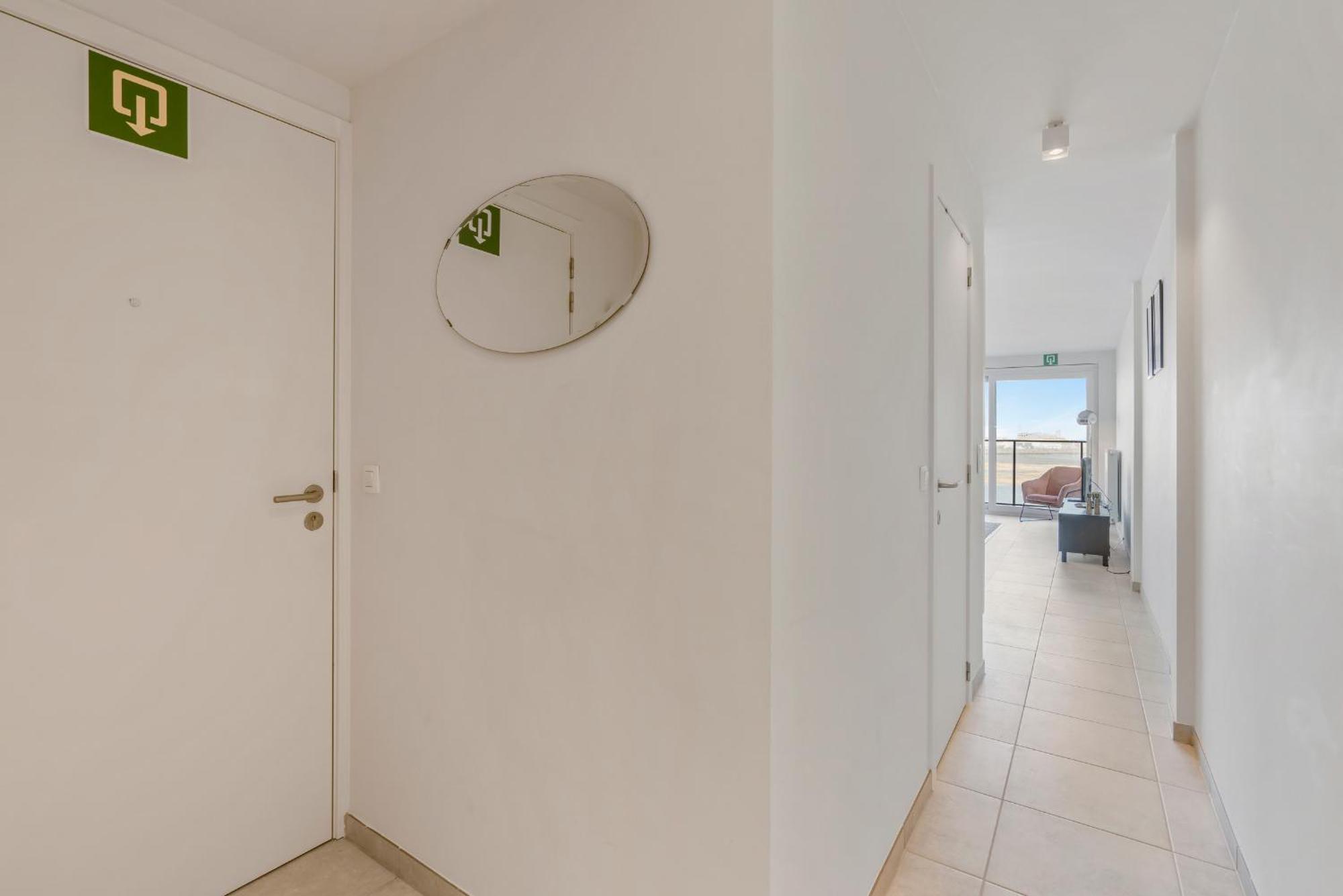 Ontspannen Aan Zee App Met Frontaal Zeezicht - 4P Knokke-Heist Bagian luar foto