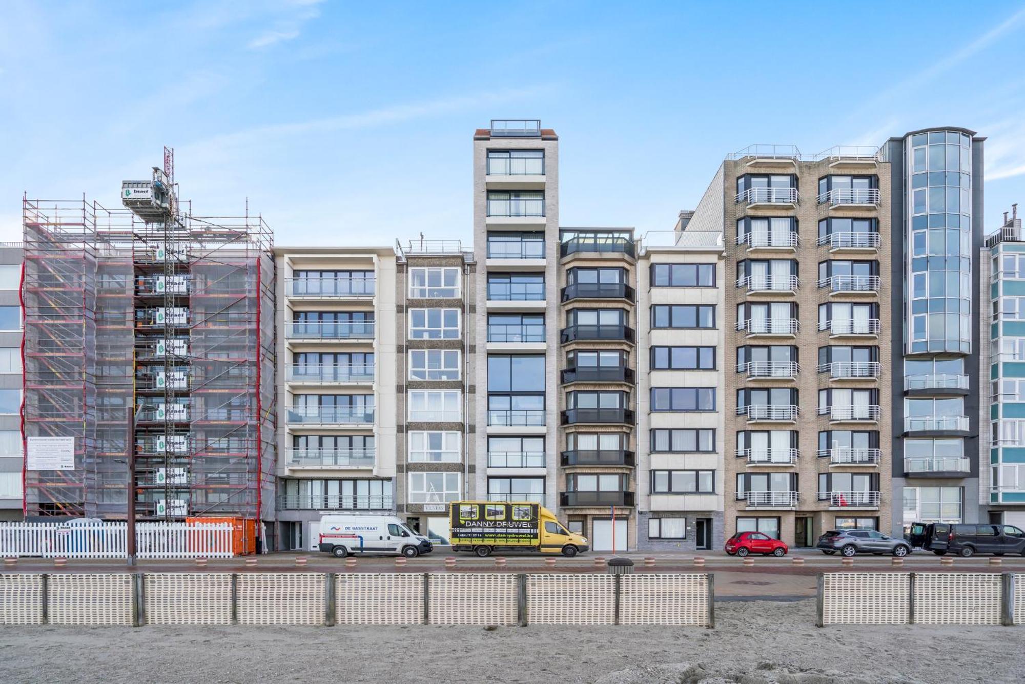 Ontspannen Aan Zee App Met Frontaal Zeezicht - 4P Knokke-Heist Bagian luar foto